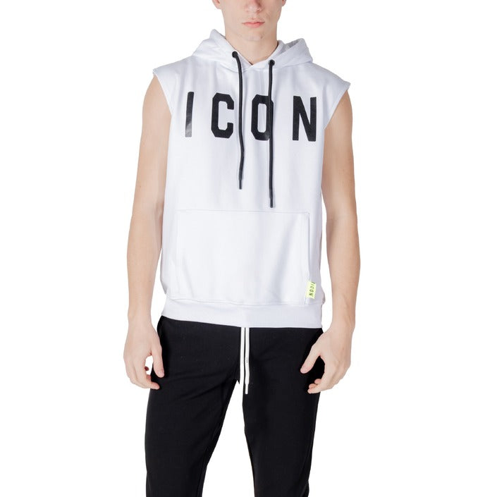 Icon Felpa Uomo Smanicata con Cappuccio ICUS2S5F020