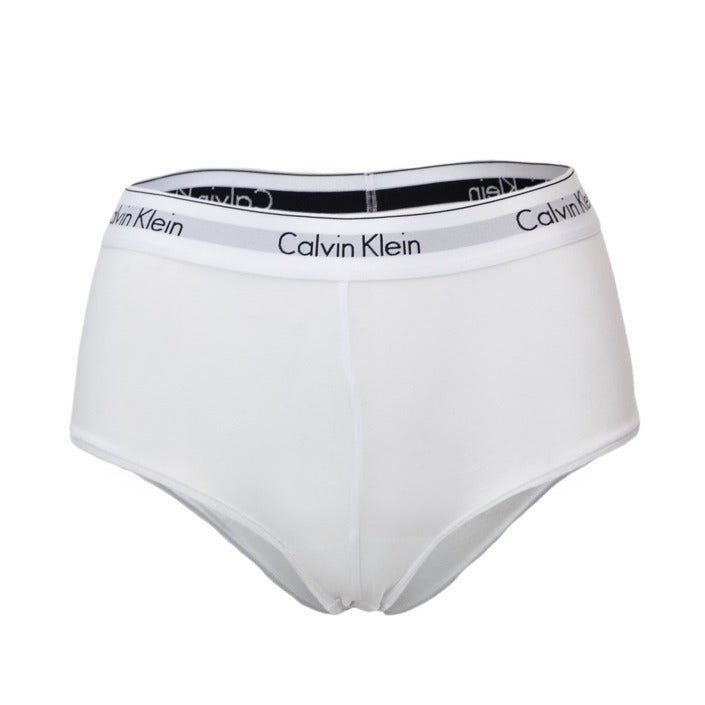 Calvin Klein Underwear Culotte Donna Bianco 53% Cotone 35% Modal 12% Elastan Primavera/Estate F3788E