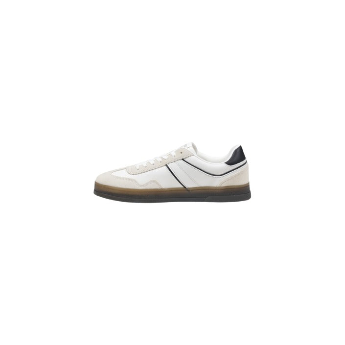 Tommy Hilfiger Jeans Men's White Sneakers EM0EM01524 - 90% Leather Shoes