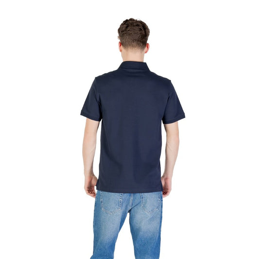 Emporio Armani Underwear Polo Uomo Blu Bottoni Colletto Polo Scollo Tondo Maniche Corte 94% Cotone 6% Elastan Primavera/Estate EM001380 AF12331