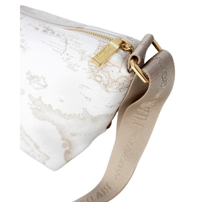 Alviero Martini Prima Classe Borsa Donna Bianca in 28% Cotone 52% Poliuretano 20% Sintetico a Tracolla 21x40x17 cm C D037 6188