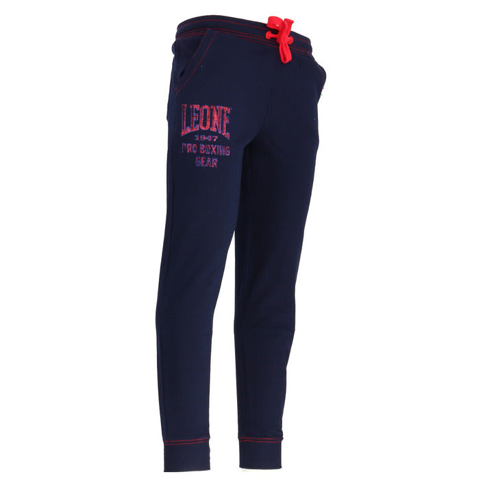 Leone 1941 Men's Blue 100% Cotton Sweatpants - Comfort and Style ✨