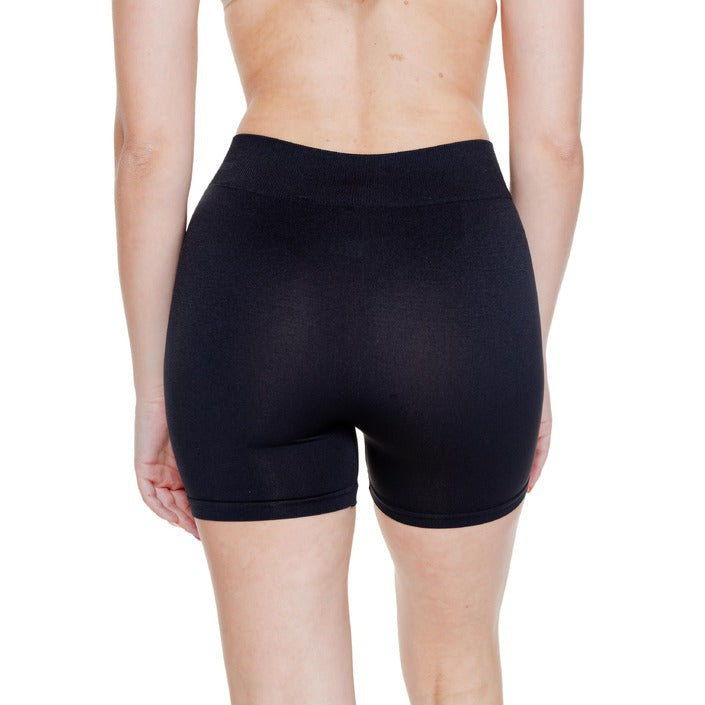 Vero Moda Shorts Donna Neri Monocromo in Poliammide 93% Elastan 7% 475079