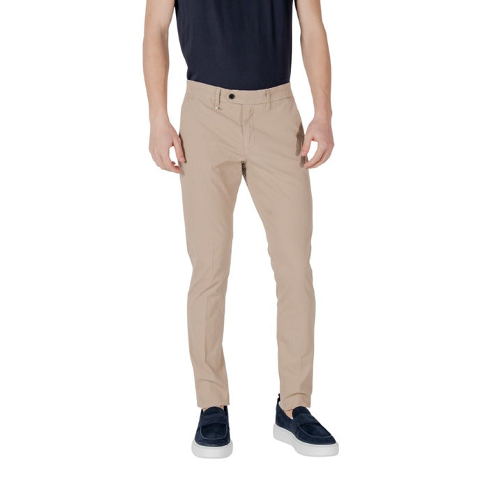 Antony Morato Pantaloni Uomo Blu Zip e Bottone Tasche Anteriori e Posteriori 98% Cotone 2% Elastan Primavera/Estate MMTR00580-FA800199
