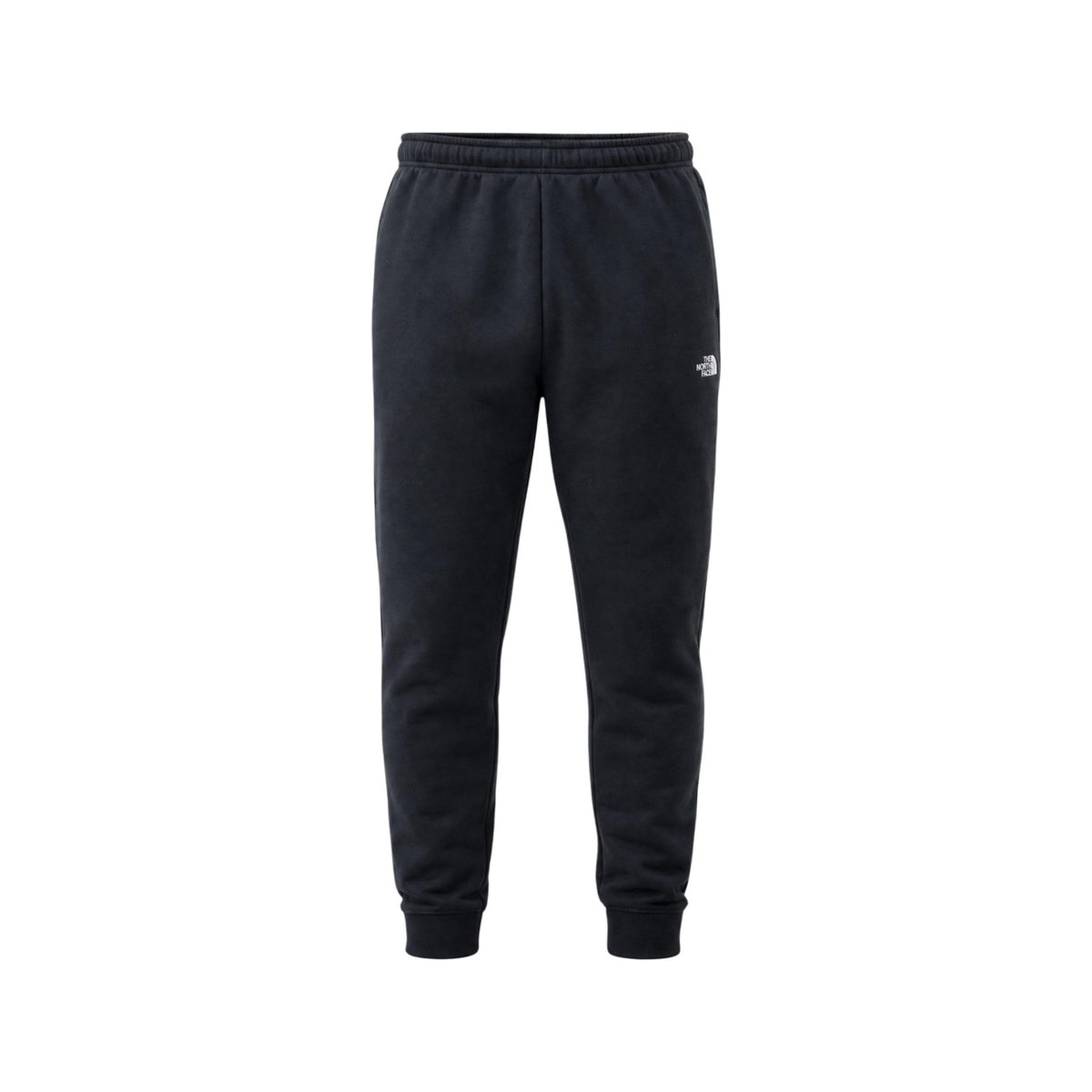 Pantaloni tuta The North Face uomo neri modello M EVO SD REG JOGGER. Pantalone jogger felpato invernale nero con polsini alle caviglie, elastico in vita e tasche stile sportivo, streetwear e da allenamento.