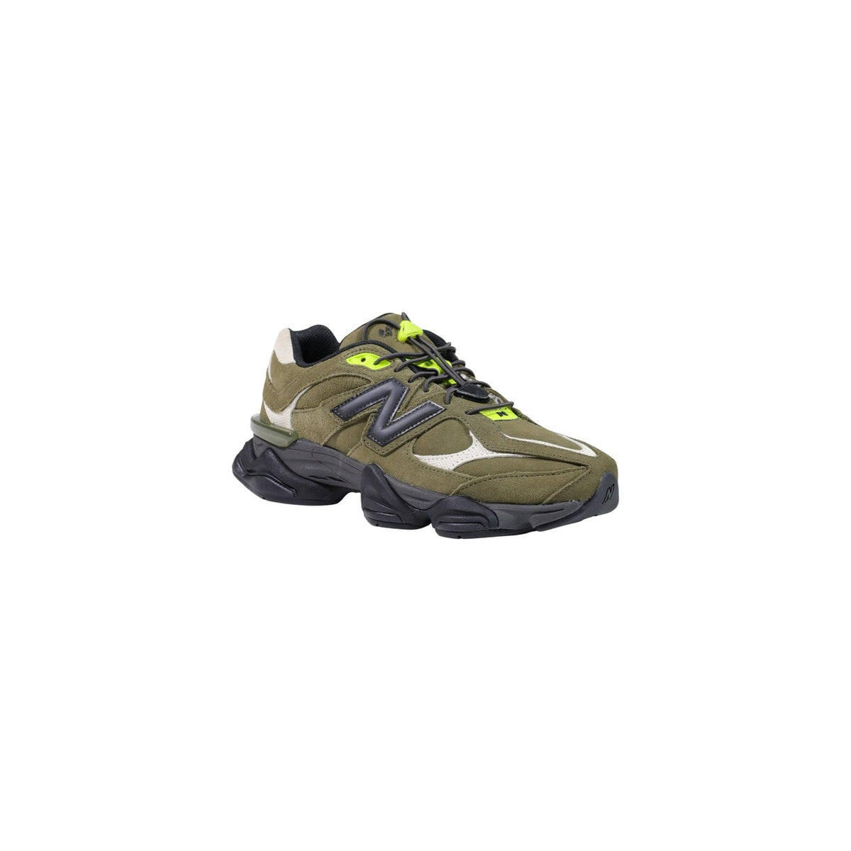 Sneakers uomo New Balance 9060 Dark Olivine – Scarpe da ginnastica verde oliva camoscio U90602M3.
