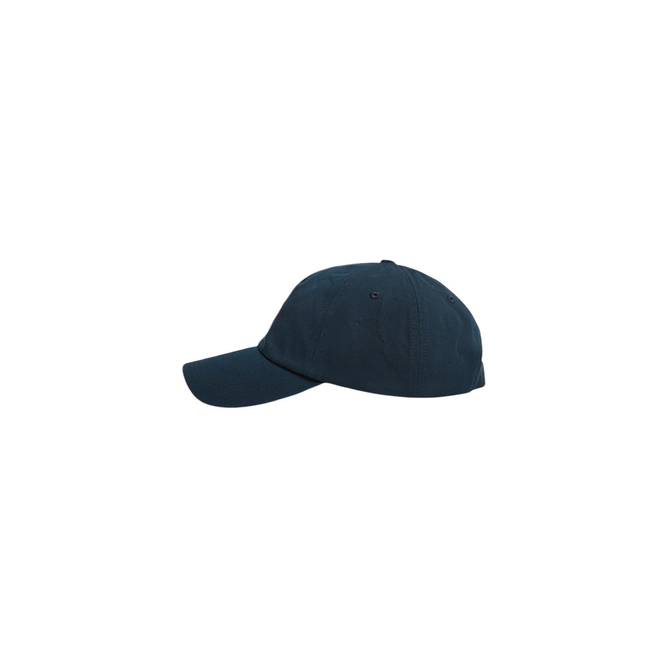 Tommy Jeans Heritage Baseball Cap; 100% cotone twill, cinque sezioni, distintivo ricamato. Il cappello iconico regolabile per un look street-style autentico. Vista laterale