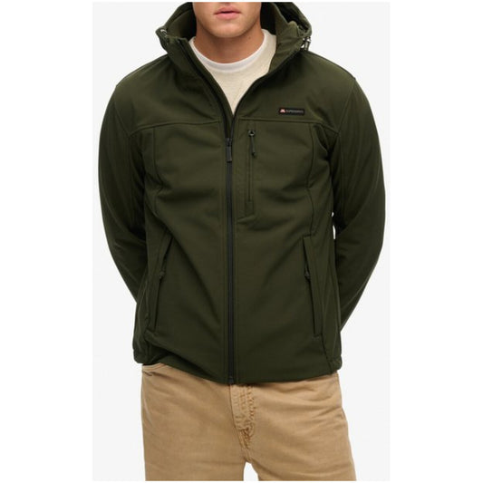 Superdry Giacca Uomo Verde con Cappuccio M5012103A