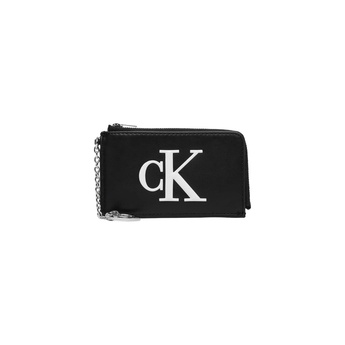 Portafogli donna Calvin Klein – Portacarte con zip e protezione RFID monogramma LV04F1280GBAP.