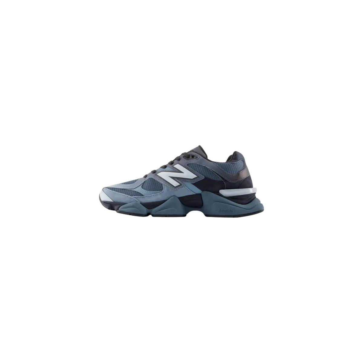 Sneakers uomo New Balance 9060 Shadow Blue Dark Night – Scarpe blu in camoscio U906043A.