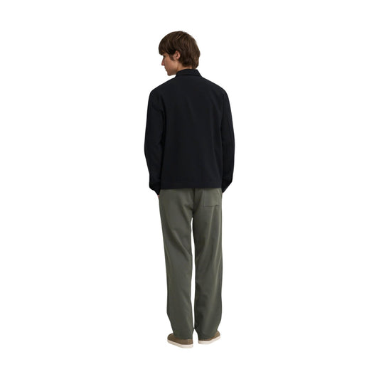 Pantaloni verdi uomo con coulisse Only & Sons Onswill 22033466. Pantaloni casual eleganti in poliestere riciclato, viscosa ed elastan con vestibilità comoda e pinces.