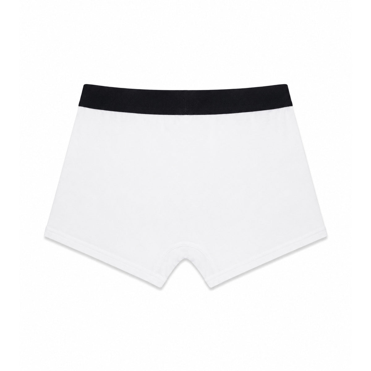 Set 2 Boxer Palm Angels; Bianco/Nero. Fascia logata iconica, cotone elasticizzato premium, vestibilità aderente. Il tocco streetwear definitivo per l'intimo quotidiano. Posteriore
