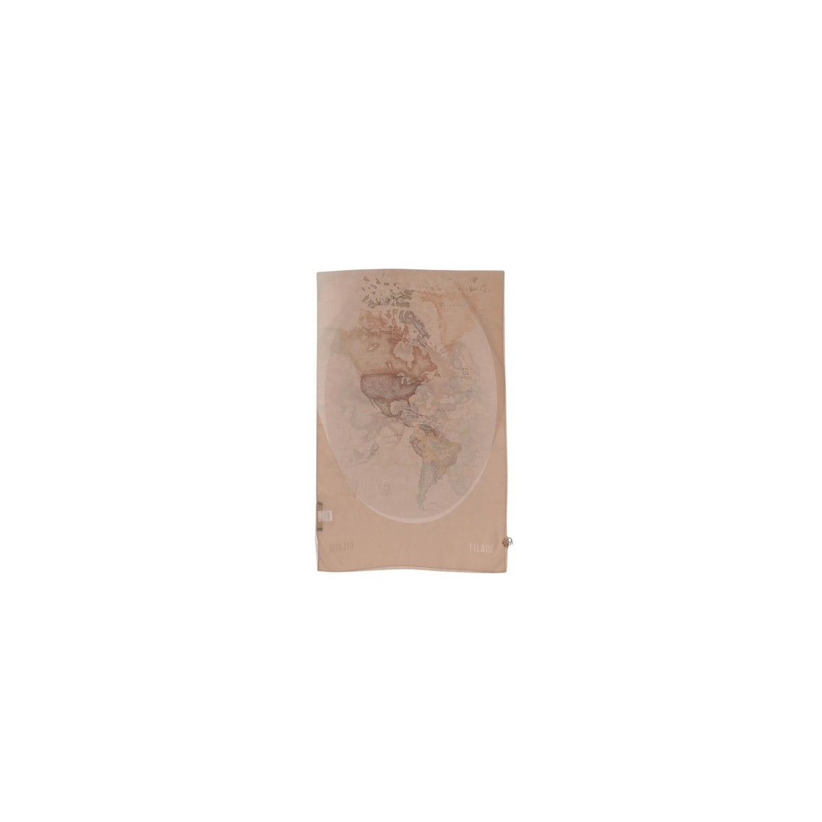 Alviero Martini S637 1840 Foulard; 100% poliestere con stampa Geo. L'accessorio iconico e multitasking per un tocco di eleganza italiana quotidiana. Colore beige