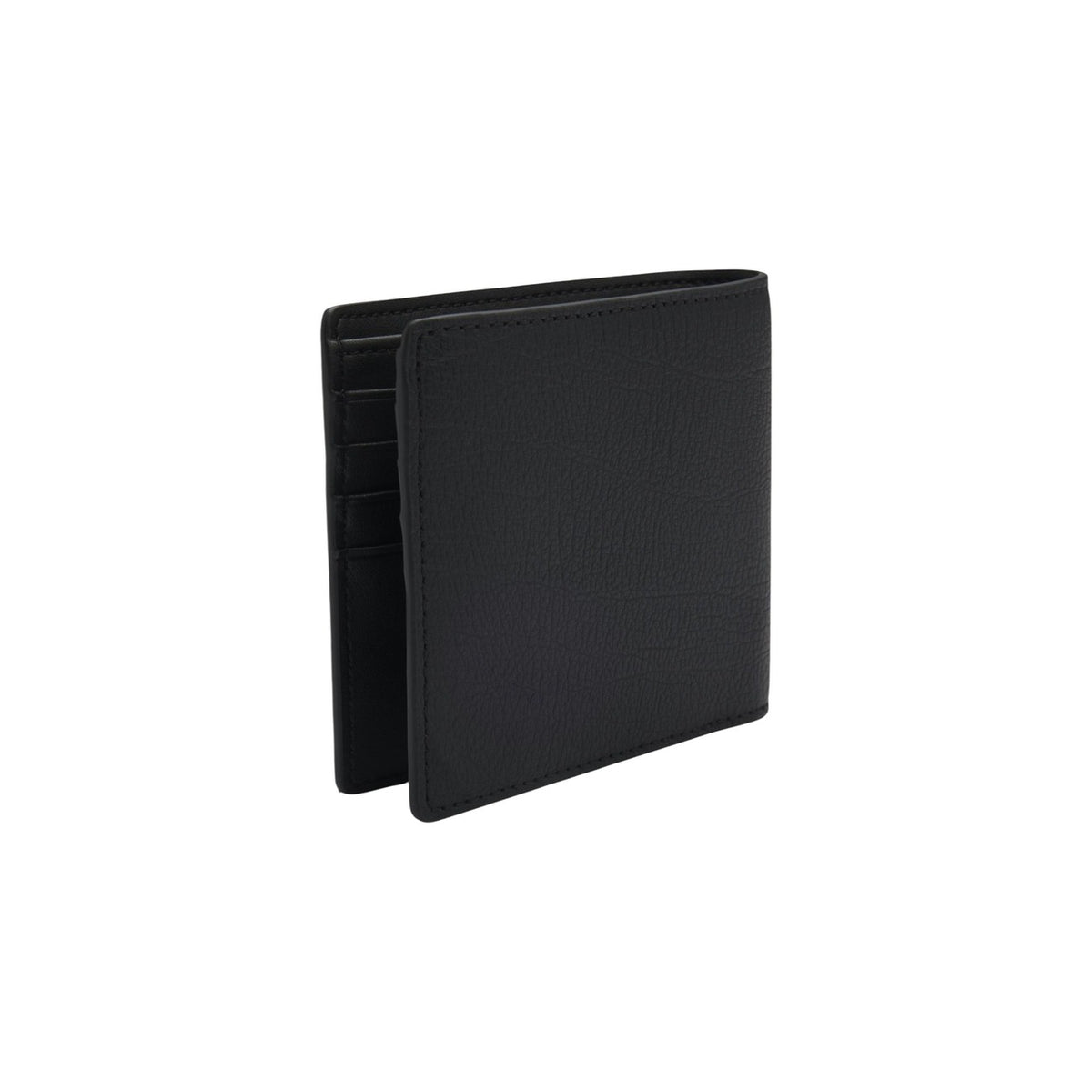 BOSS Lewys_8cc Portafoglio; 8 scomparti carte, materiali sostenibili, design slim. L'accessorio BOSS per una quotidianità organizzata. Colore nero Vista posteriore