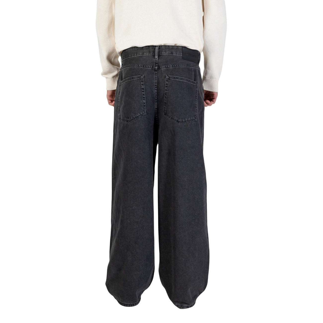 Only & Sons Jeans Uomo Nero Zip Bottone Tasche Anteriori Posteriori Cotone 100% Autunno Inverno 22032355