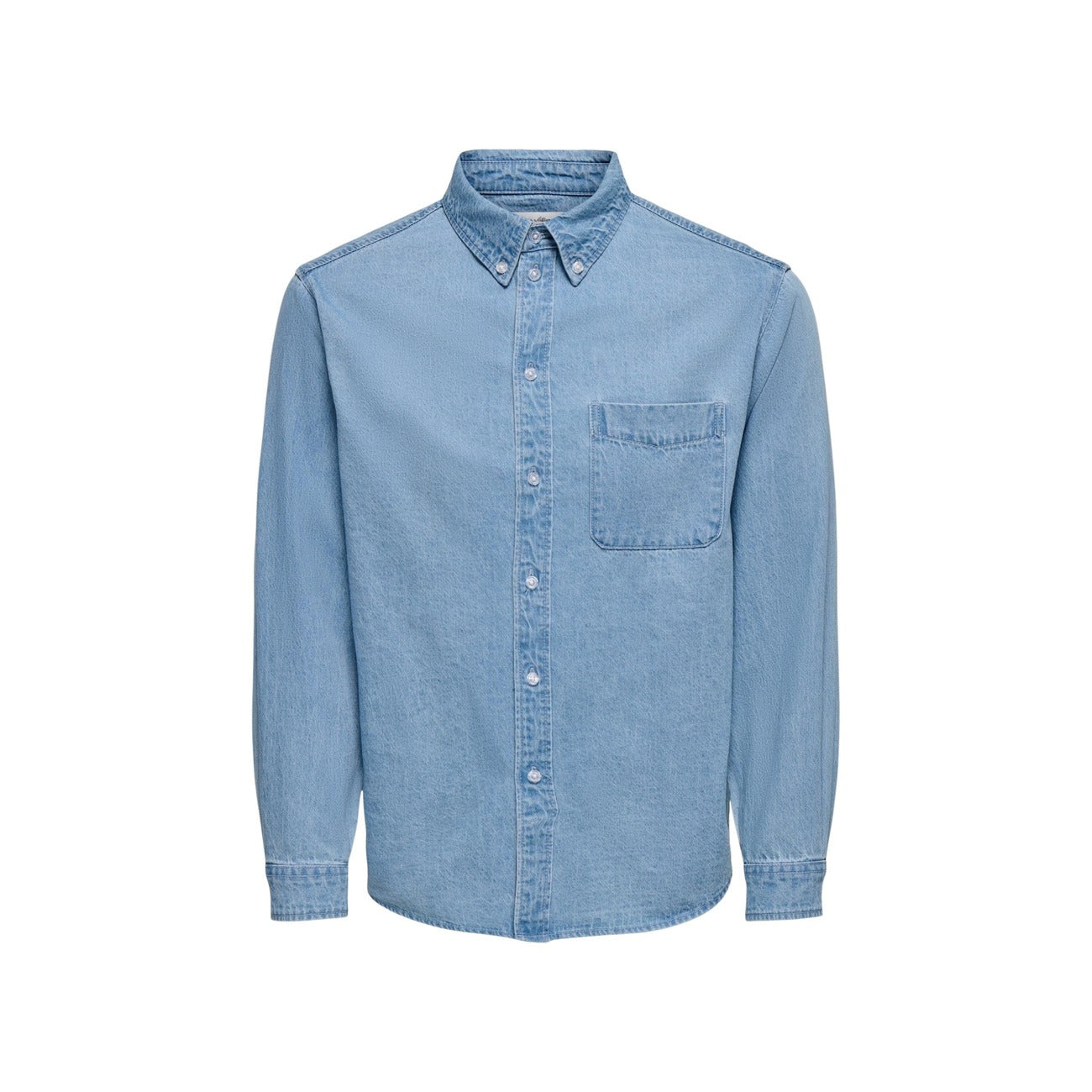Only & Sons Camicia ONSORSON REGULAR YFM DNM SHIRT NOOS manica lunga Uomo 22036600