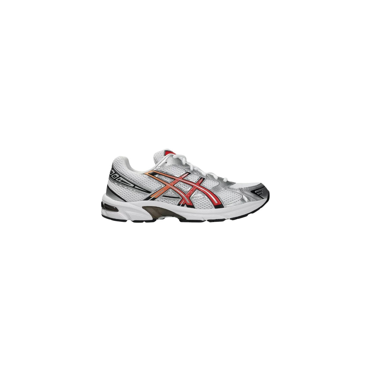 Sneaker Asics GEL-1130 stile running vintage anni 2000 con tecnologia GEL e supporto stabilità. Scarpa sportiva da uomo e donna in mesh e pelle sintetica argentata stile urban streetwear e normcore.