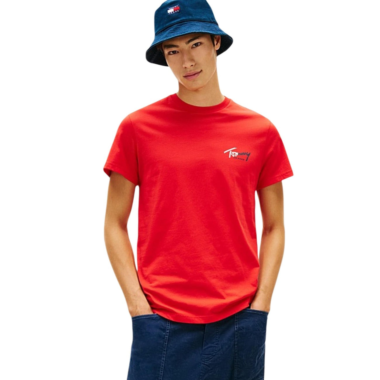 Tommy Hilfiger Jeans T-Shirt con stampa maniche corte Uomo DM0DM22538