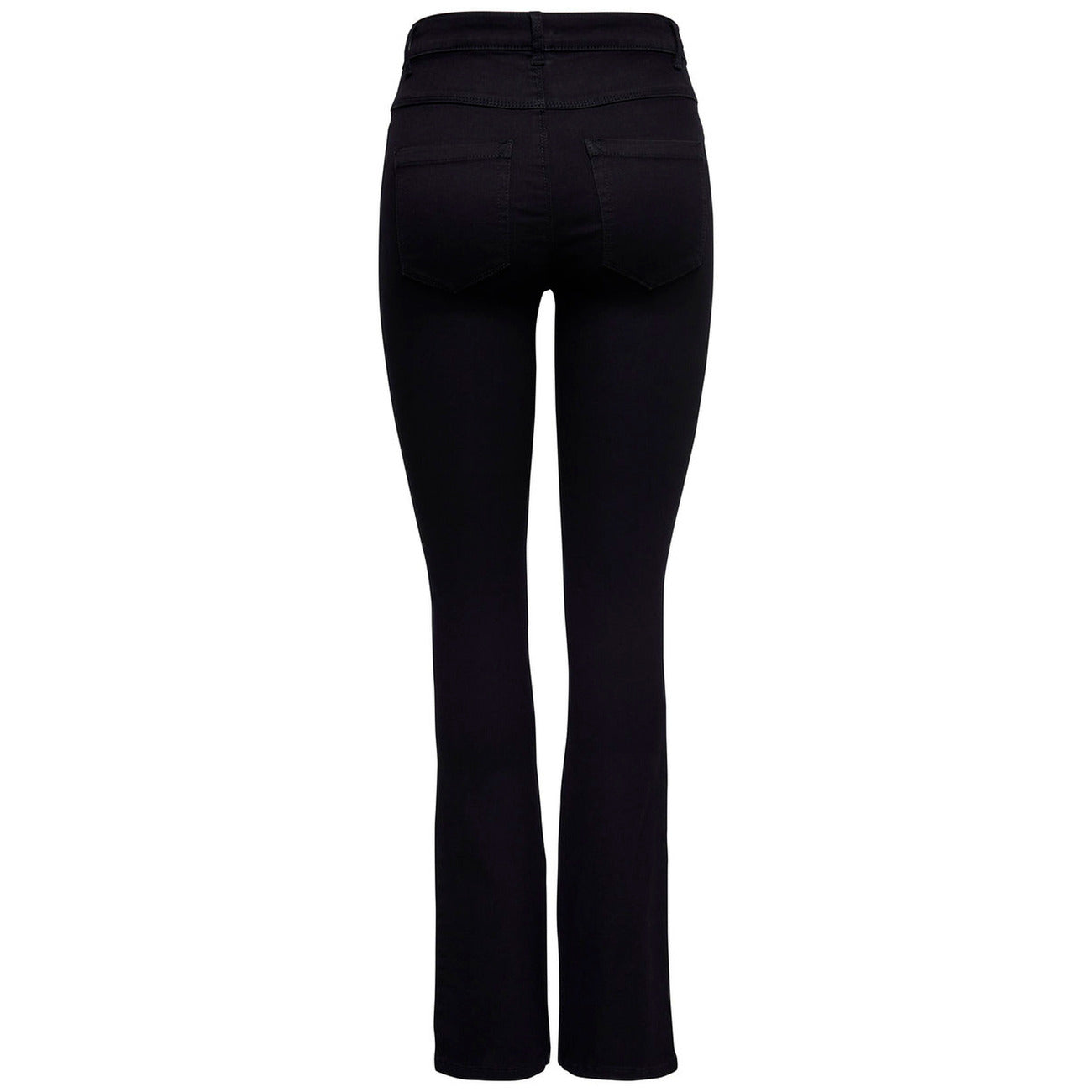 Only Pantaloni Donna Nero Monocromo Zip e Bottone Tasche Anteriori e Posteriori 62% Cotone 29% Poliestere 2% Elastan Primavera/Estate 15163338