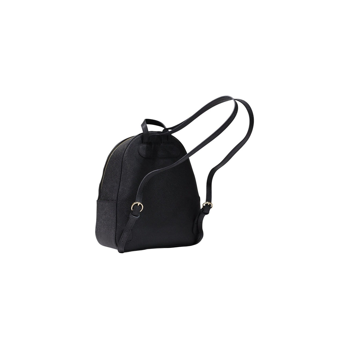 Zainetto Alviero Martini 1A Classe nero L LF80 9407. Zaino casual da donna per citta e viaggi (25x29,5x11,5 cm) in pelle sintetica nera con tasca esterna, dettagli Geo Classic e zip.