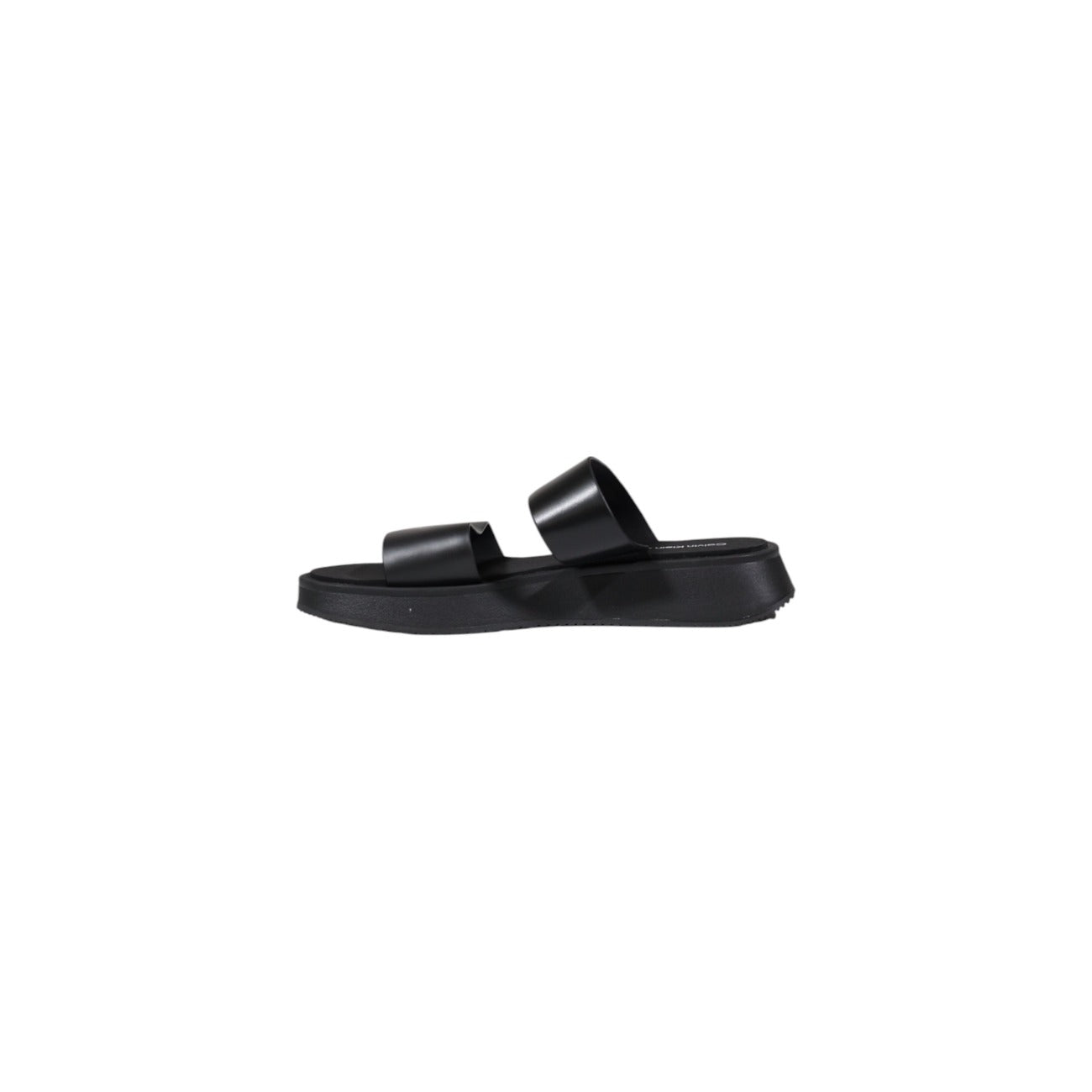 Calvin Klein Jeans Ciabatte Donna Nero Rivestimento Pelle 100% Pelle Primavera/Estate YW0YW01694