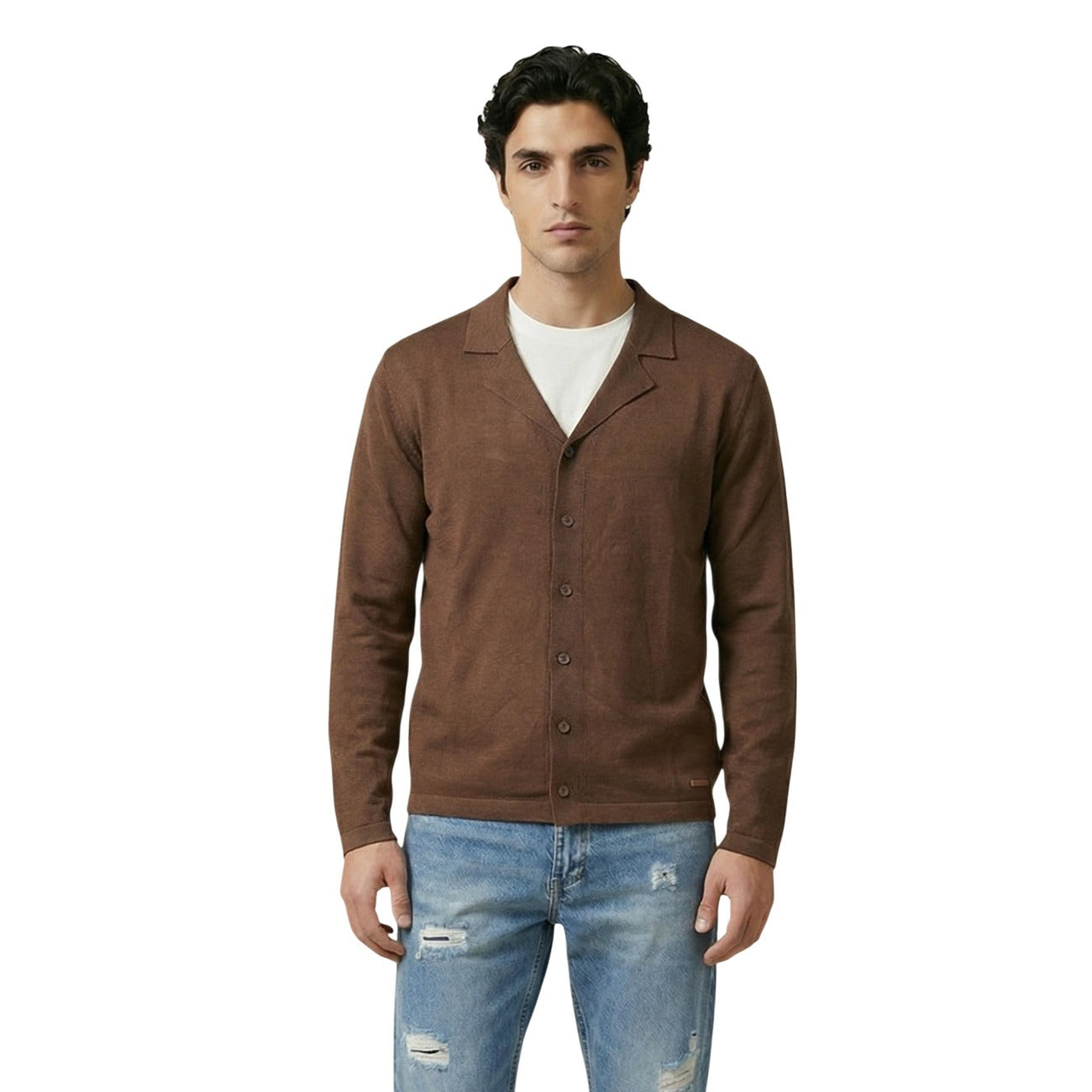 Gianni Lupo Cardigan Maniche Lunghe Uomo GL35321