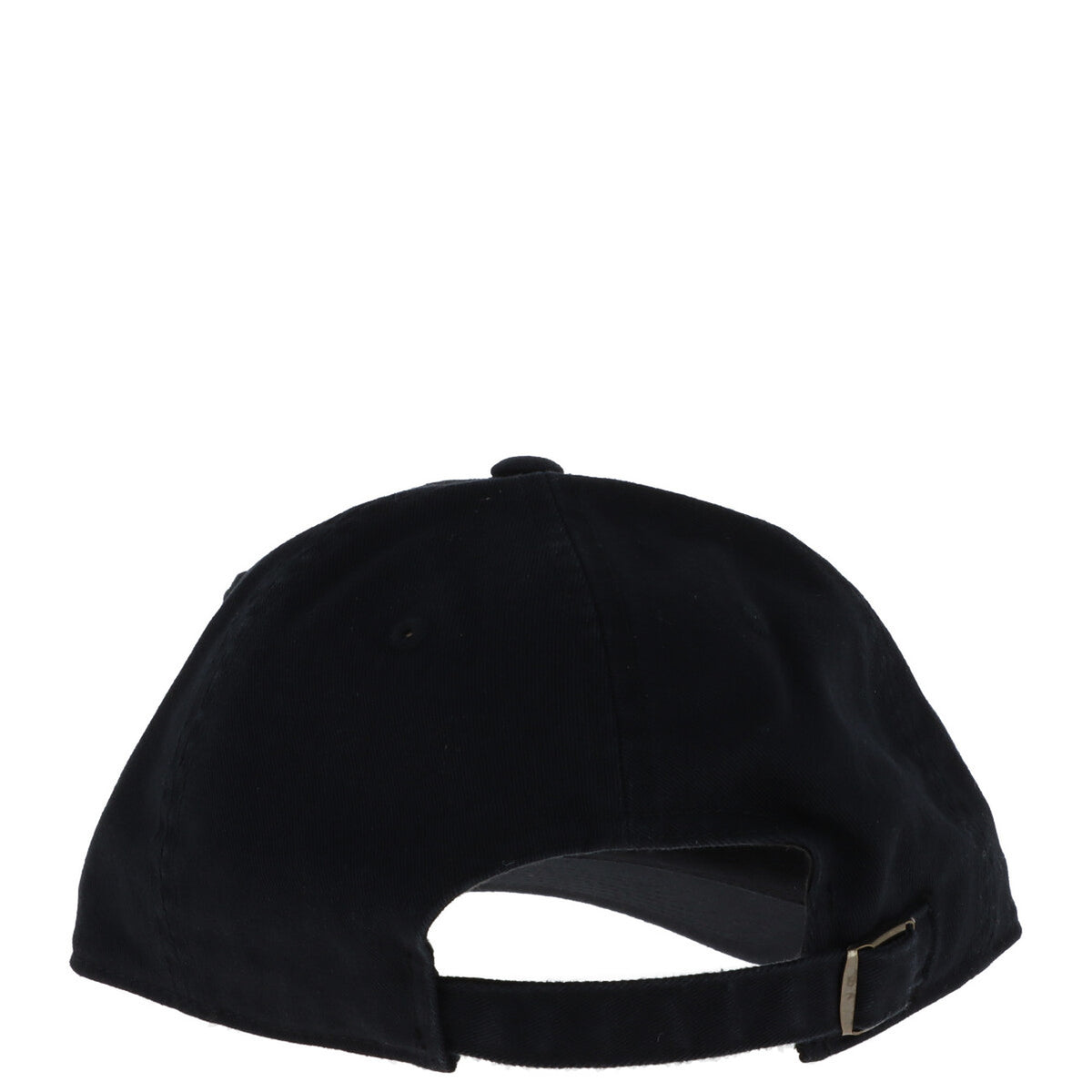 Cappellino New York Black Yankees American Needle; 100% cotone, colore nero, design vintage. Accessorio iconico per uomo. Vista posteriore