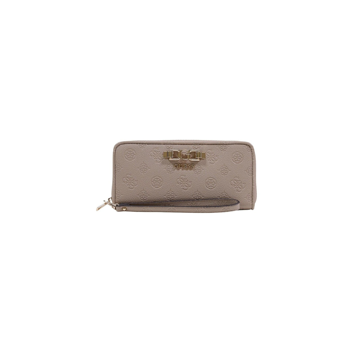 Guess Portafoglio beige grande ANISE LARGE ZIP AROUND 20x10x3 cm Donna