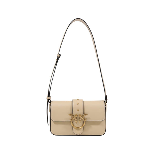 Borsa a Tracolla Donna Pinko Beige - Stile Italiano Glamour