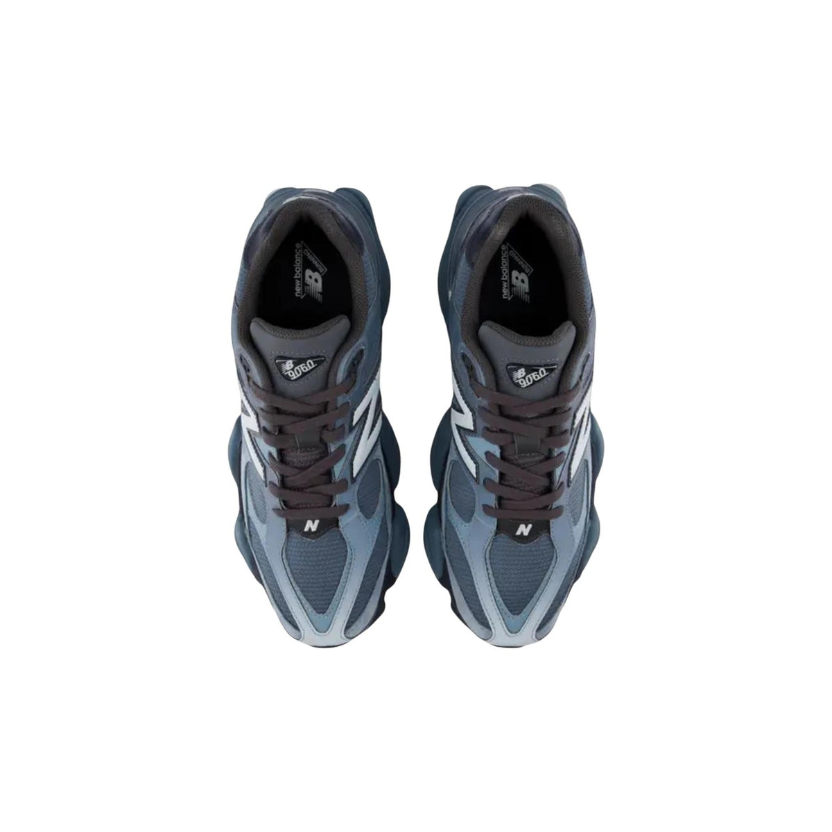 Sneakers uomo New Balance 9060 Shadow Blue Dark Night – Scarpe blu in camoscio U906043A.