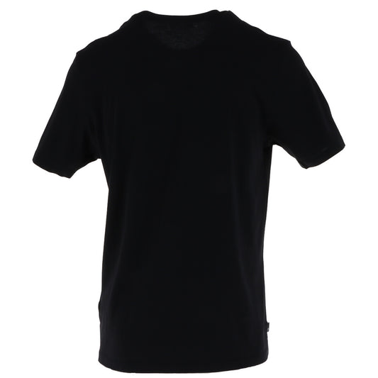 T-shirt uomo Timberland KENNEBEC RIVER TREE LOGO nera in cotone a maniche corte primavera estate - vista posteriore