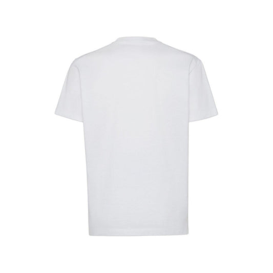 Dsquared2 T-Shirt Wash Cool Fit Macho in jersey di cotone manica corta Uomo V_32289 vista posteriore retro