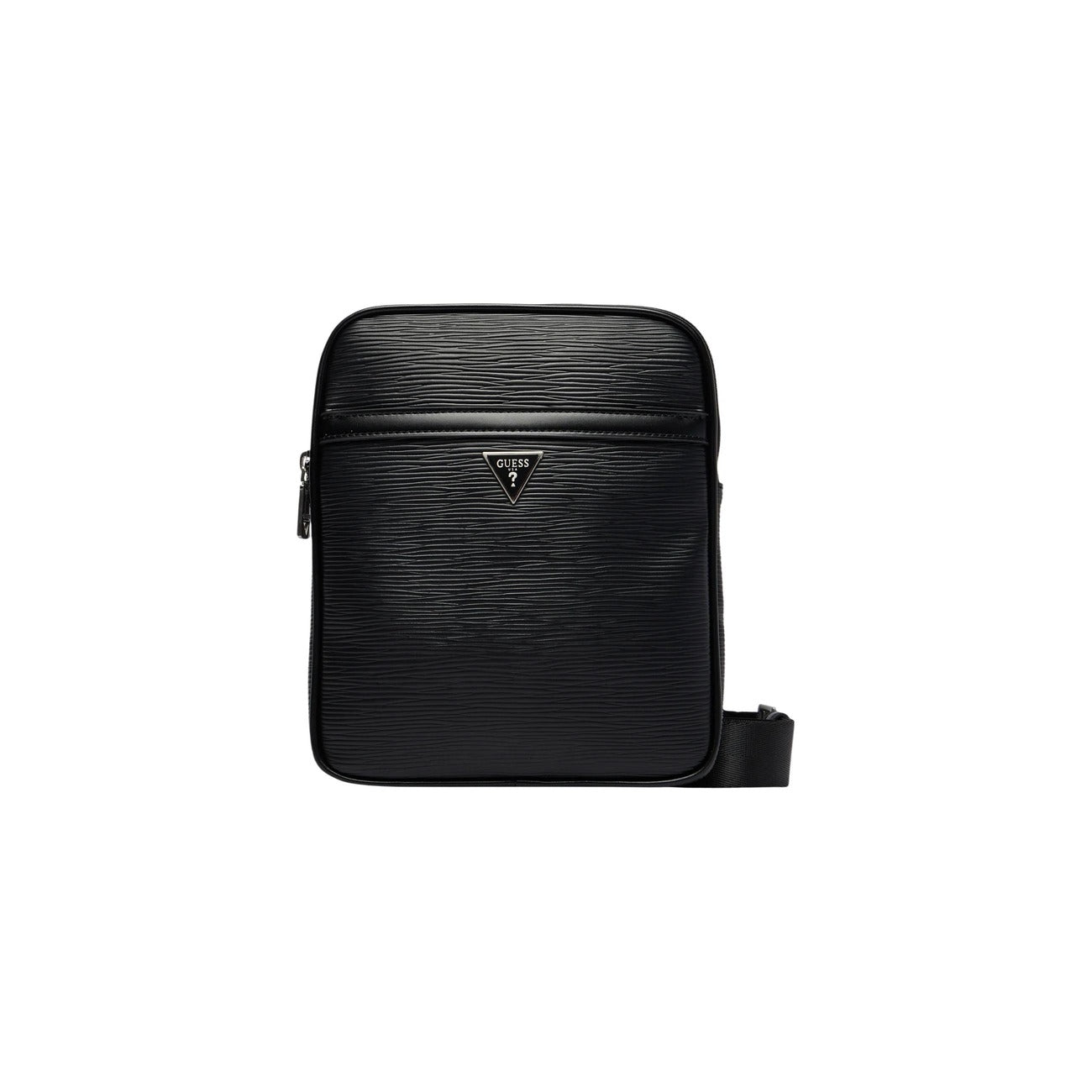 Guess Portafoglio senza portamonete con logo in vera pelle 14x9x2 cm Uomo MILANO