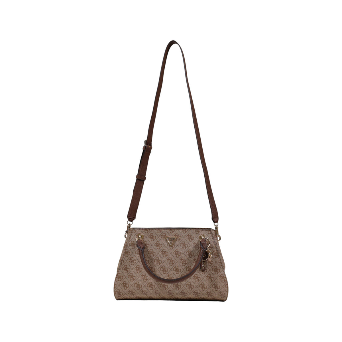 Borsa Guess donna marrone HWBG96 72070 con tasca interna - vista frontale con tracolla