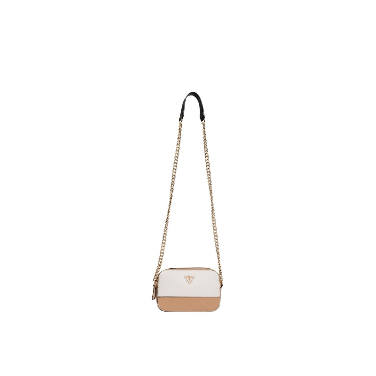 Guess Borsa Donna Bianca a Tracolla - Borsa con Cerniera 20x13x7cm Poliuretano