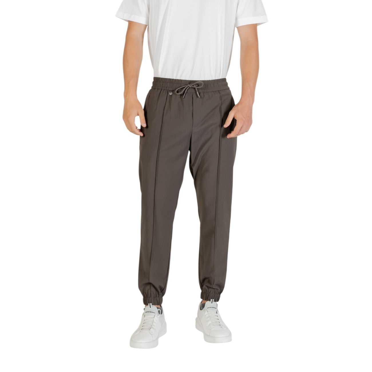 Antony Morato Pantaloni Uomo Blu Lacci Tasche Anteriori e Posteriori 70% Poliestere 28% Viscosa 2% Elastan Primavera/Estate MMTR00755-FA600263