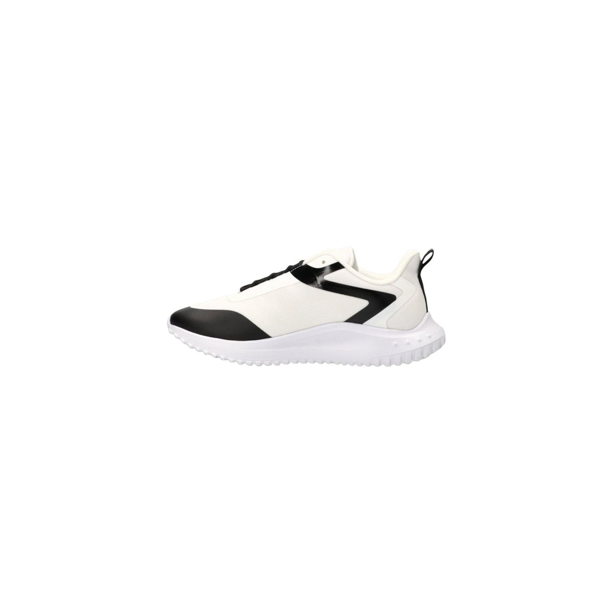 Sneakers CK Jeans; Nero. 100% Poliestere Riciclato. Suola 3,5 cm, chiusura con lacci, logo laterale. Leggere, sostenibili e ideali per il tempo libero.