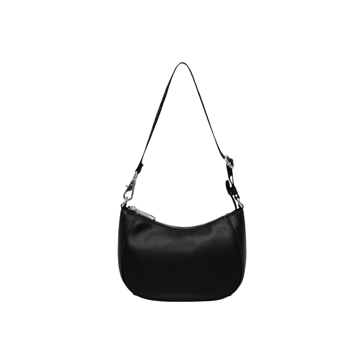 Tommy Hilfiger Borsa nera TJW DAILY ELEVATED SHOULDER BAG Donna 17x13.5x6.5 cm vista posteriore