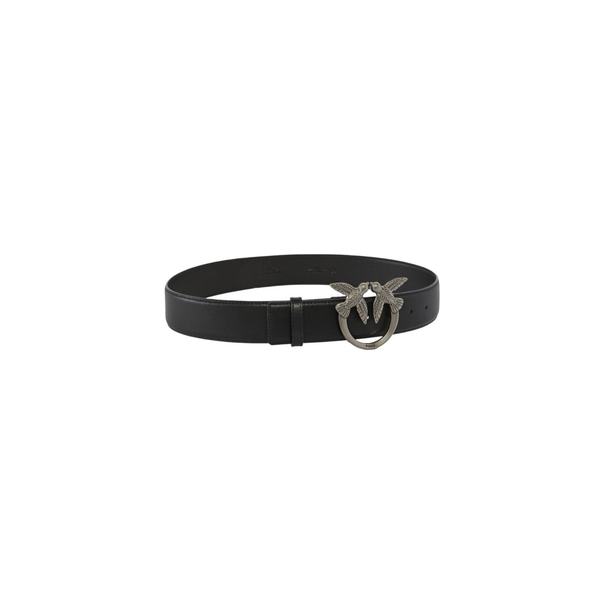 Pinko Cintura Donna Nera - Cintura Pelle 97x4x0.2cm