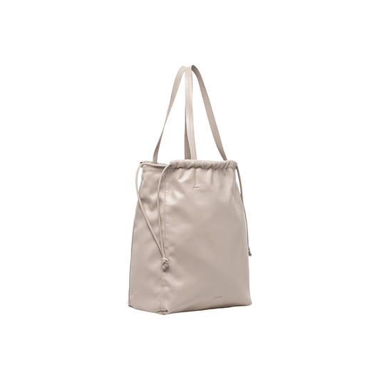 Calvin Klein Borsa Donna Bianco Tasca Interna Poliuretano 100% 36x40x15 cm Autunno Inverno LV04K3159G