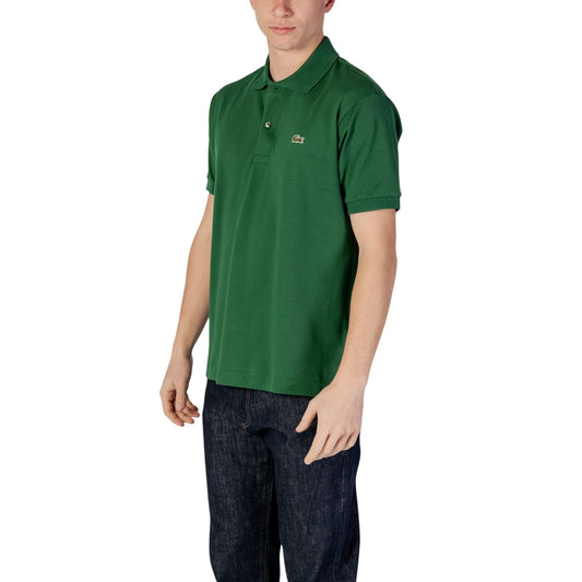 Lacoste Polo Uomo Verde Oliva Bottoni Colletto Polo Scollo Tondo Maniche Corte 100% Cotone Primavera/Estate WH7_16060800149_OLIVE_GREEN