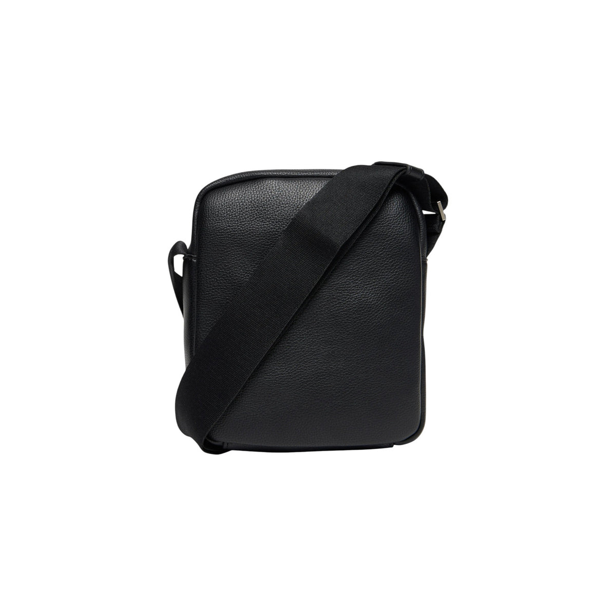 Borsello Calvin Klein uomo nero con tasche interne ed esterne - vista posteriore retro