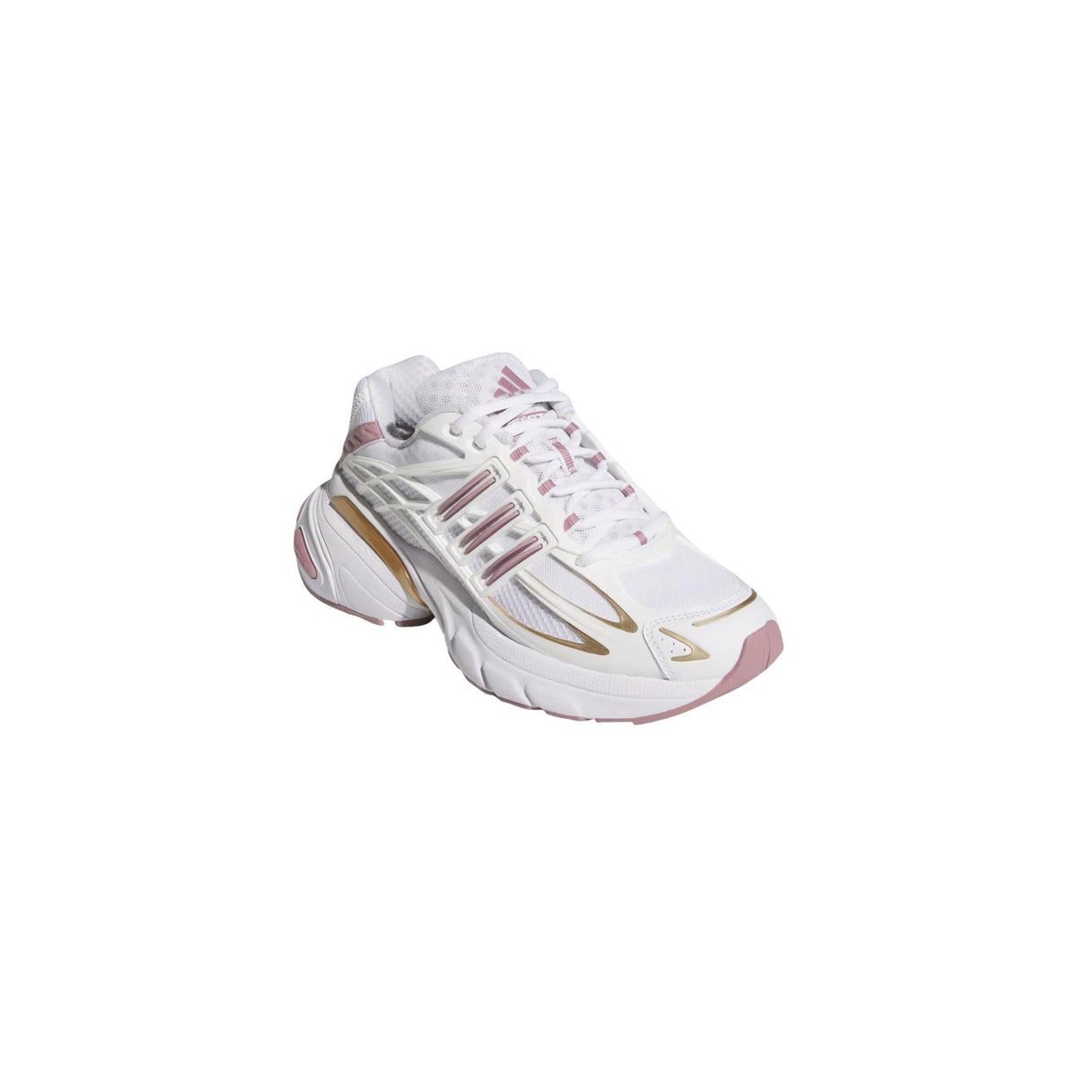 Scarpe adidas Adistar Cushion XLG 2.0. Sneaker sportive da uomo e donna con silhouette oversize, dettagli sagomati in rilievo, logo adidas su linguetta e tallone e suola ad aderenza elevata.