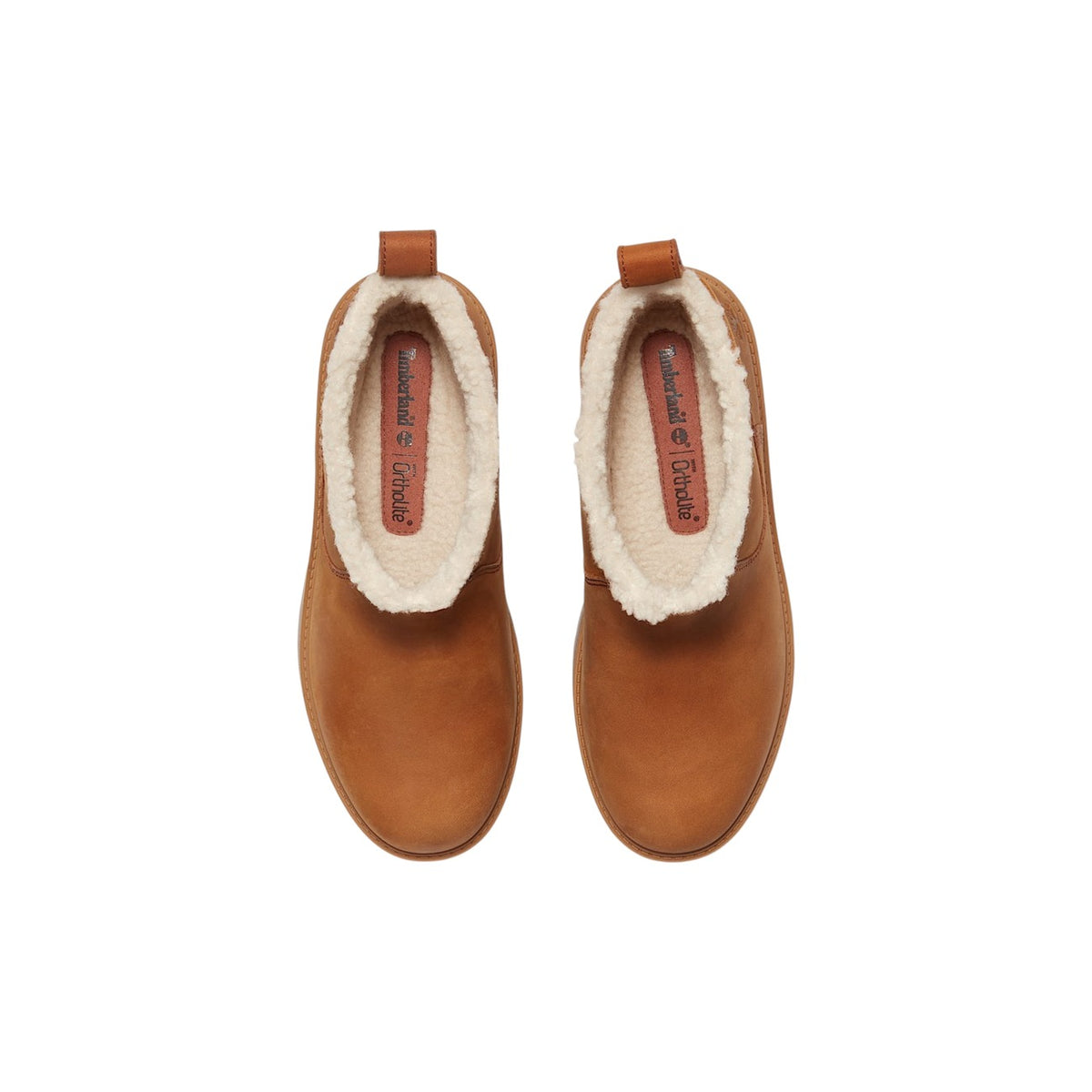 Stivali Timberland donna marroni Stone Street TB0A283GEM7. Polacchini bassi slip-on con suola alta su plateau, pelle ecosostenibile Premium Leather, calda imbottitura interna e soletta traspirante OrthoLite.