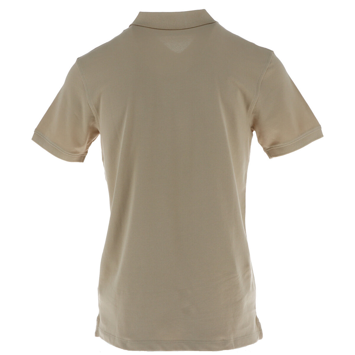 Polo uomo Timberland Millers River beige a maniche corte in piqué primavera estate - vista posteriore
