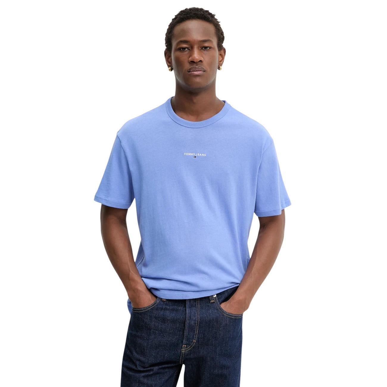 Tommy Hilfiger Jeans T-Shirt Uomo Maniche Corte DM0DM21110