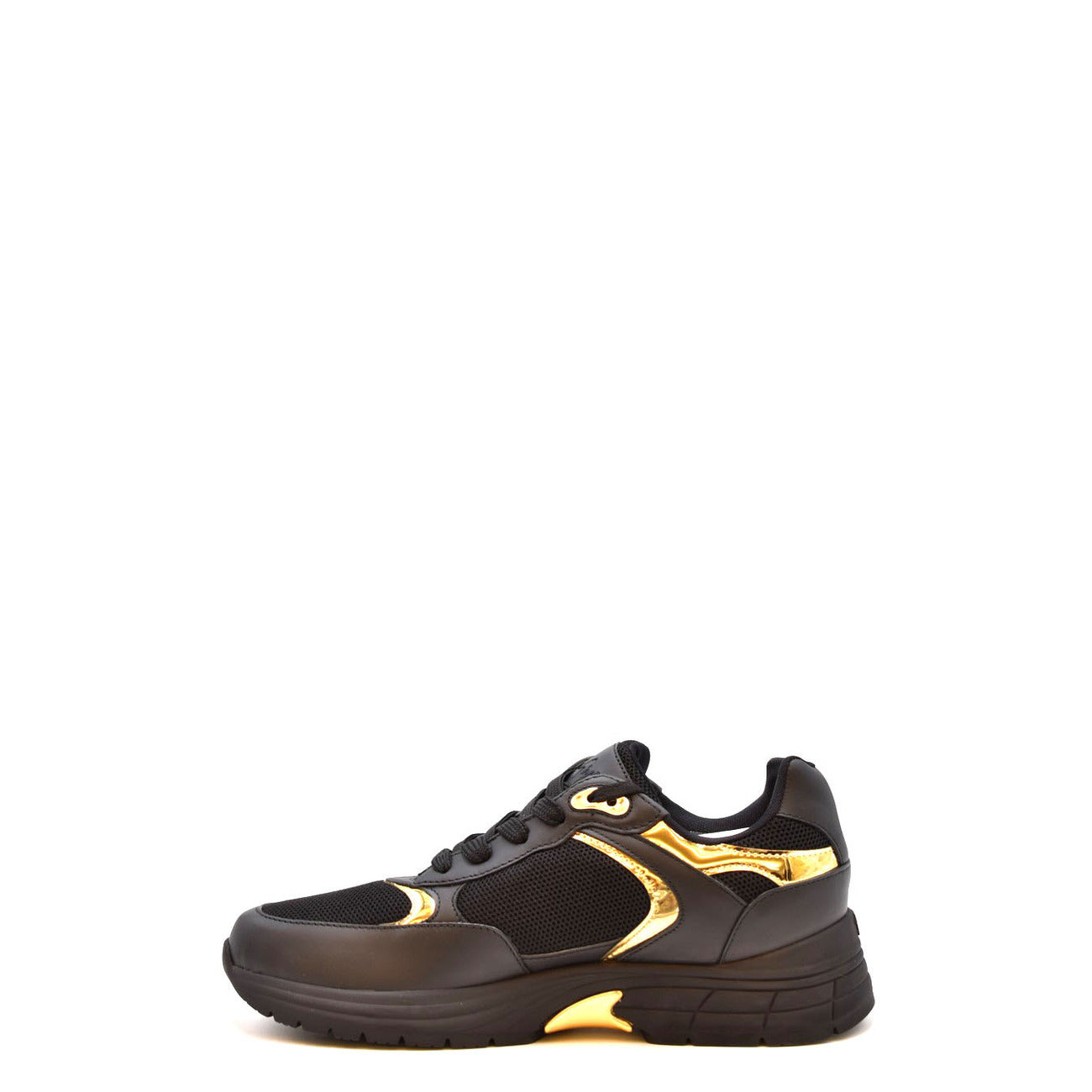 Giuseppe Zanotti Men's Black Sneakers BO_680 - Luxury Nylon Leather Shoes