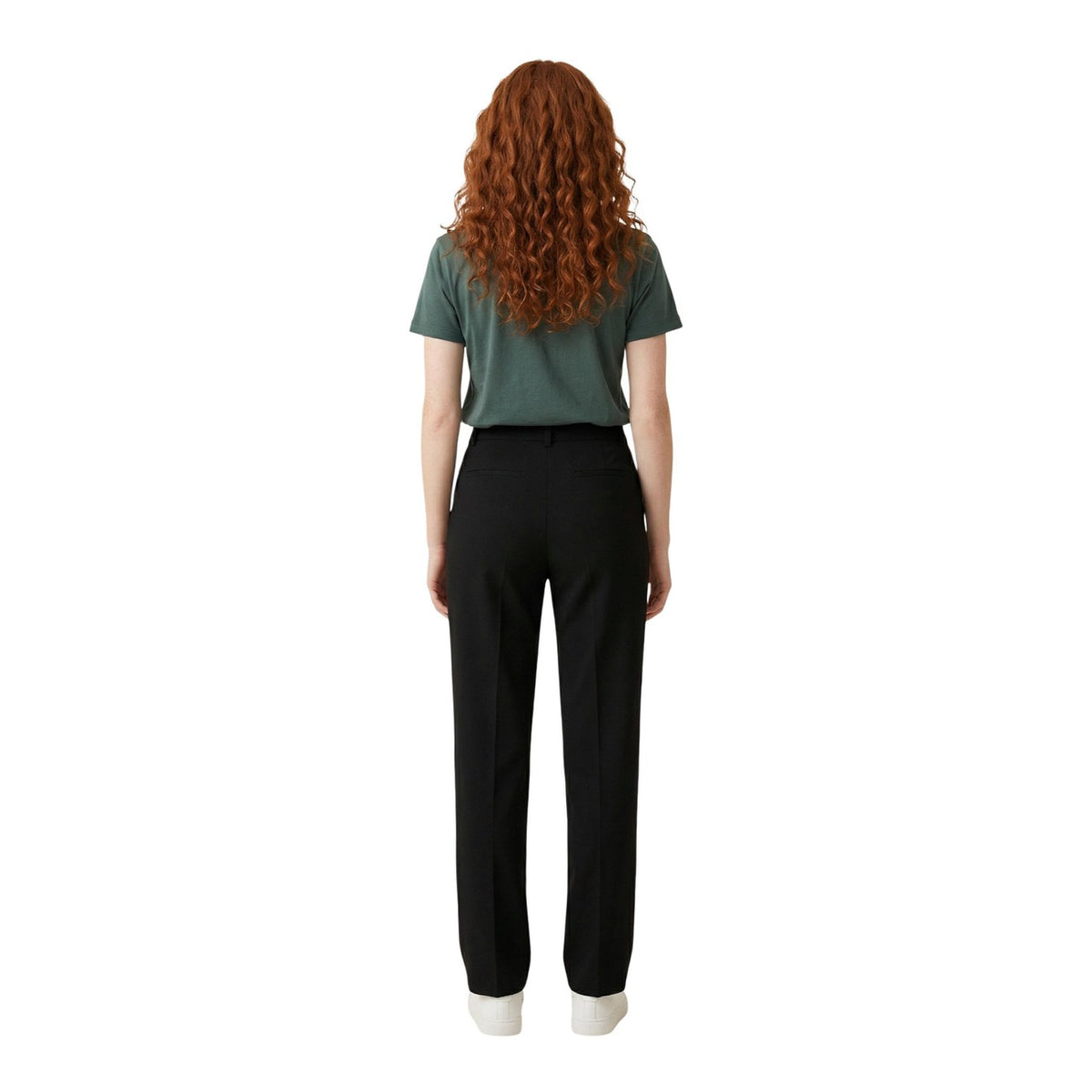 Liu Jo T-shirt TA6163; 95% cotone, 5% elastan, stampa artistica, scollo tondo. Il basic raffinato dal tocco creativo. Colore verde vista posteriore