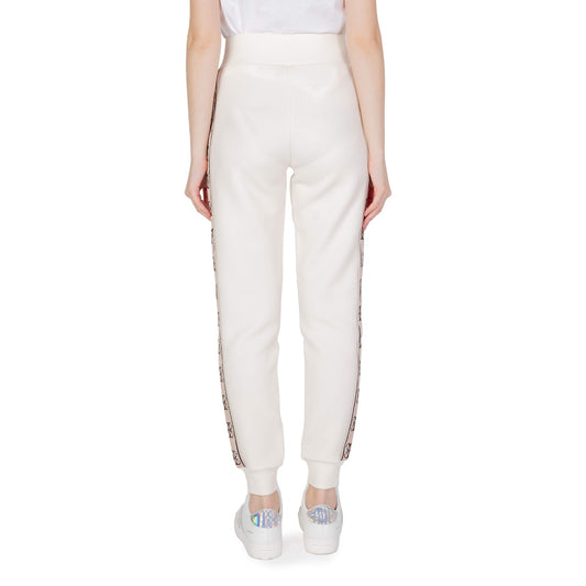 Pantaloni Sportivi Donna Guess Active Bianchi 100% Cotone - Stile Casual