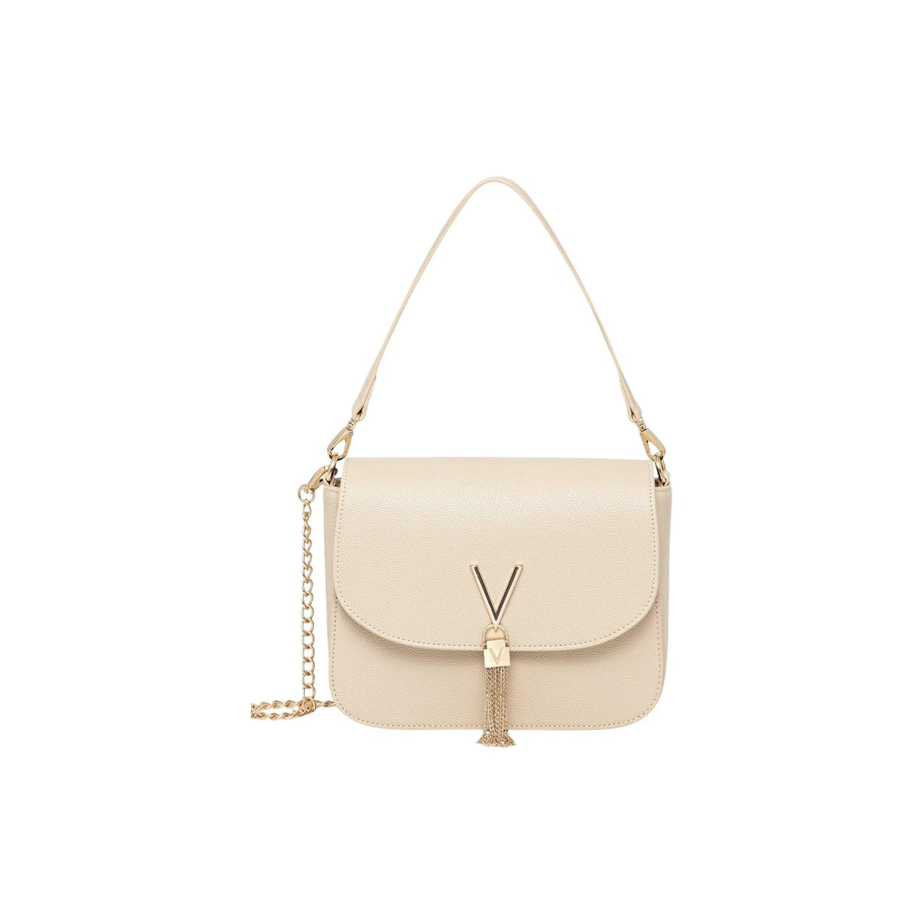 Valentino Bags Borsa Donna Nera a Mano - Borsa Poliuretano Tasca Interna 23x17x8cm